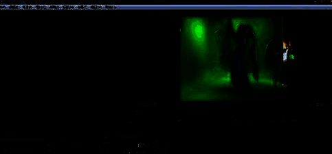 RGB差异键被成功拖放到视频片段上