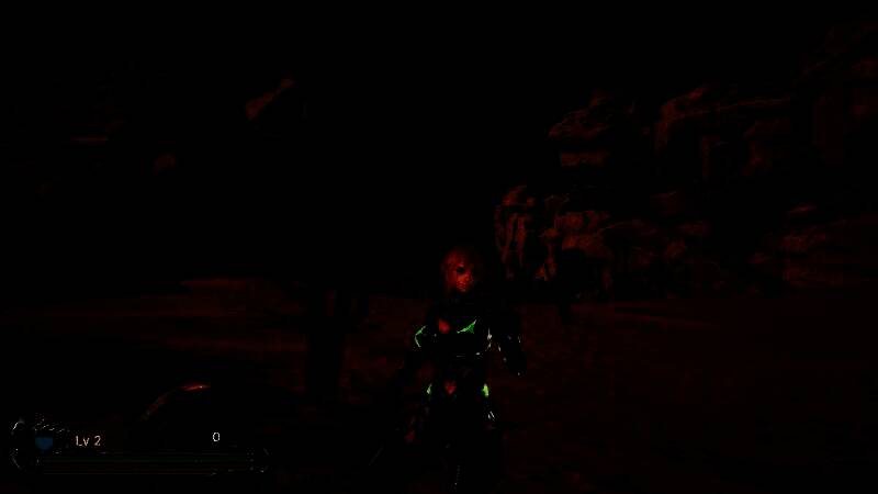 战斗特写镜头，Vany跃起斩击飞行怪物，火花四溅