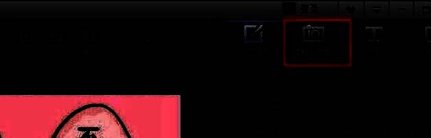 光影魔术手界面右上角突出显示数码暗房按钮，鼠标正准备点击