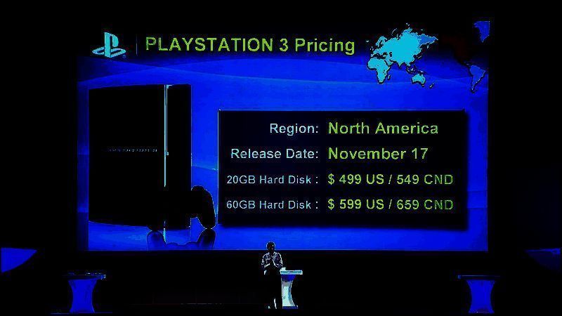 PS3与PS4主机对比图，突出两者设计语言与技术理念差异