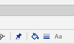 高亮笔属性设置面板，展示颜色与样式选项