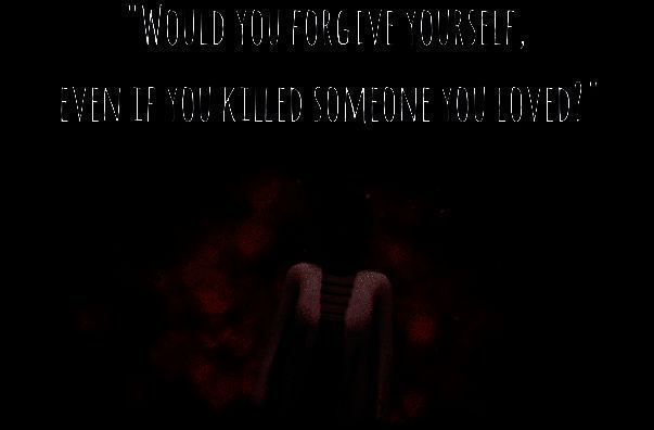 主角Nala站在破碎镜面构成的走廊中，镜中映出不同年龄的自己，象征记忆的分裂与重构