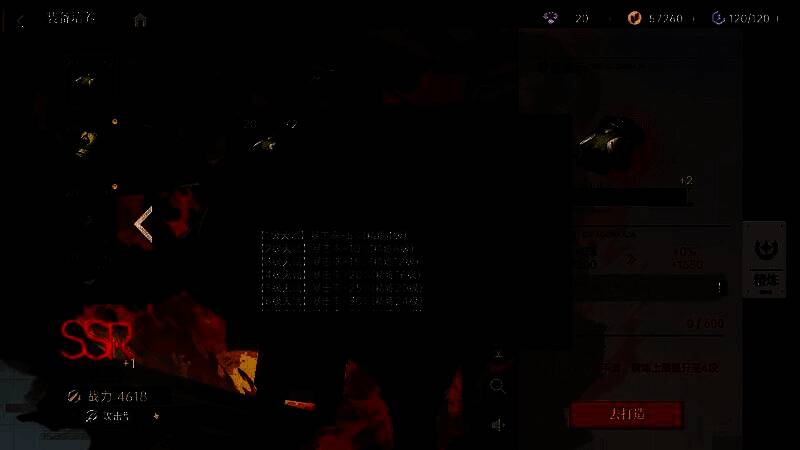 精炼天赋激活界面，显示不同部位达到指定等级后解锁的特殊能力