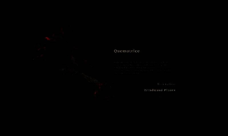 炎尾龙Quematrice在荒野中怒吼，尾巴燃起熊熊火焰，地面因高温而龟裂