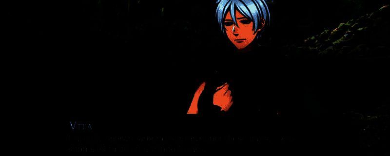 《Demonheart：The Cursed Trial》游戏主视觉图，展示主角与神秘男性角色在月下对视的浪漫场景，氛围神秘而紧张