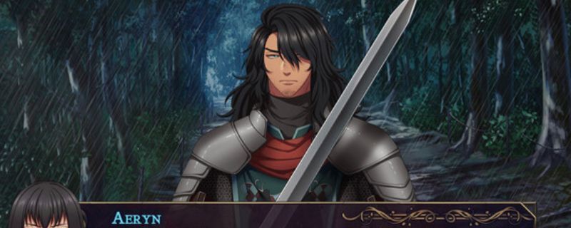 《Demonheart：The Cursed Trial》游戏内精美画面展示，女主角站在月光下的古堡前，周围弥漫着神秘紫色雾气，氛围感十足