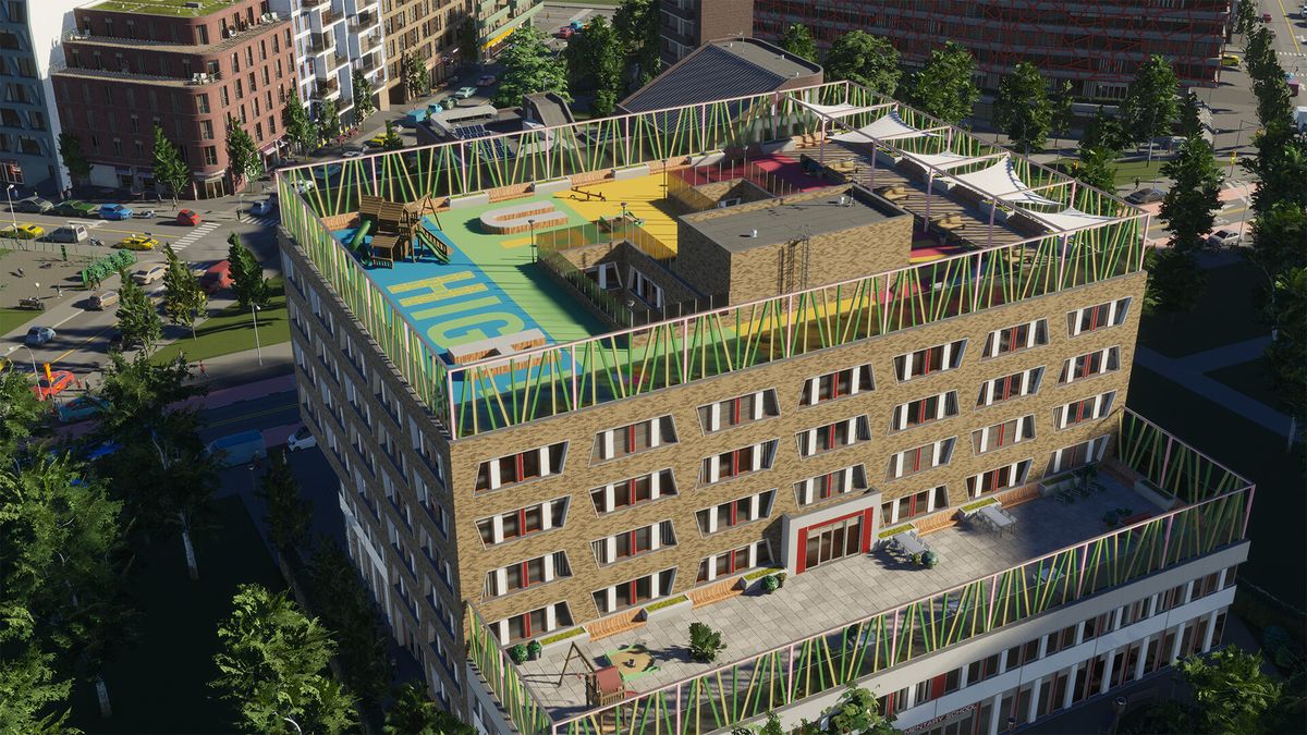 Steam商店页面截图，显示《城市：天际线2-城市长廊》DLC价格信息，标注支持简繁中文及当前售价40元