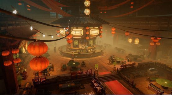 玩家在PC与手机双端同步作战，画面左侧为PC端大型团战，右侧为移动端操作界面