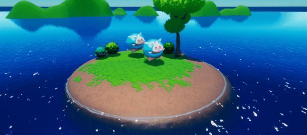 游戏内静谧场景，妙音鸟停驻于枯枝上，周围一片寂静，仅有一缕光束照下，象征‘大音希声’理念