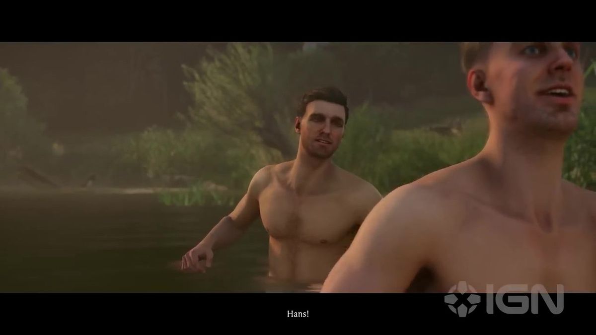 游戏LOGO特写：‘Kingdom Come: Deliverance II’，金属质感强烈