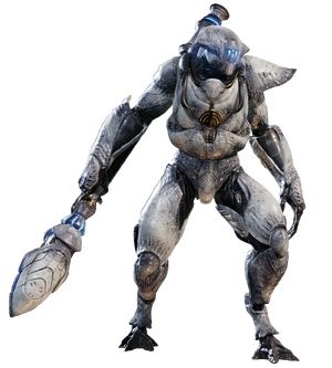 《绝地潜兵2》游戏界面截图，显示光能族监视者的血量与损伤阈值数据面板，背景为战斗UI元素