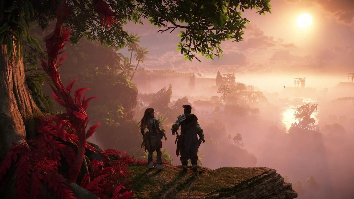 PlayStation 30周年宣传片截图，展示《战神》系列战斗场景