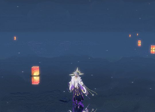 辉夜姬动作特写：月光洒落，竹影摇曳，兔子蹦跳环绕，画面如诗如画