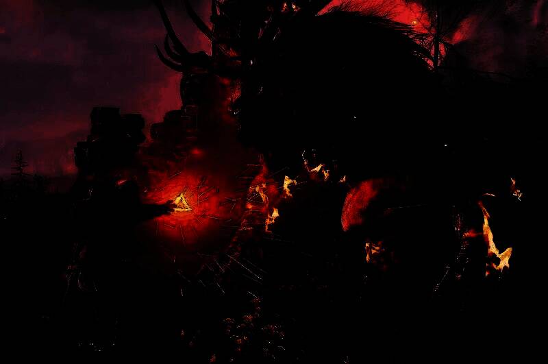 虚幻5引擎渲染的开放世界场景，展示高精度植被、动态光影与广阔地形，体现次世代画面表现力