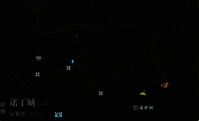 玩家角色手持火焰长剑站在冰泉边缘，脚下寒气翻涌，前方可见漂浮的八角玄冰草，画面呈现冷热对冲的视觉效果