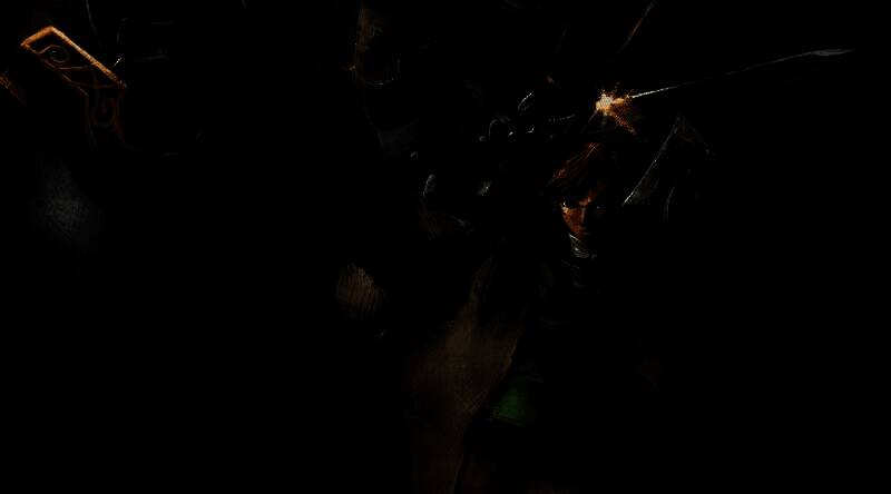 虚幻5重制版《塞尔达传说：黄昏公主》场景截图，展现森林与城堡的高清写实画面