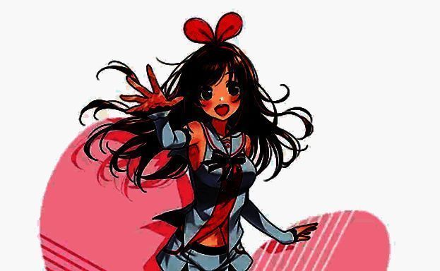 羁绊爱经典形象展示，身穿粉色系制服，面带甜美微笑，背景为星光闪烁的舞台