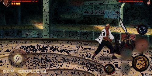 五影并肩站立，雷影艾居中怒视前方，身后是浩浩荡荡的忍者联军，天空乌云密布