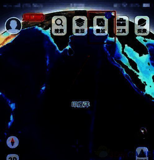 叠加设置页面截图，突出显示【我的测绘】功能开关位置