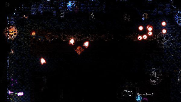 双人联机战斗动图，两名玩家角色配合默契，一人吸引火力，另一人使用大招清屏，配合传送机制快速集结