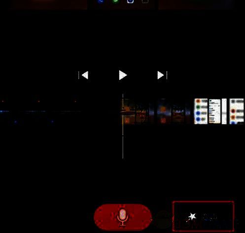 变声功能选项页面，列出多种音效模式