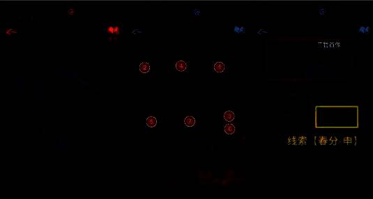 玩家正在点击雕像手中的乐器，画面显示鼓、铃、铜钱等依次亮起