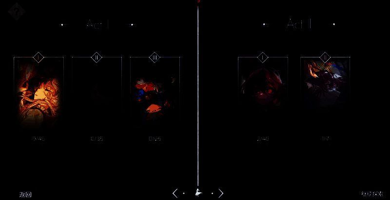 曲绘收藏界面，左侧为已解锁项目，右侧显示未获取的模糊化图像