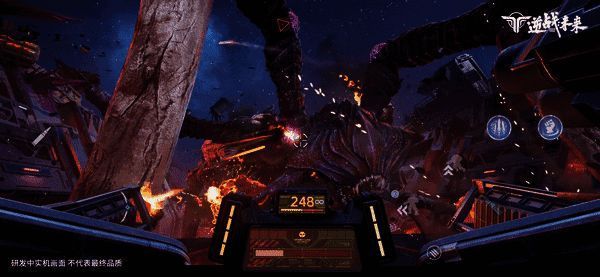 机甲近战挥拳，击碎敌人装甲