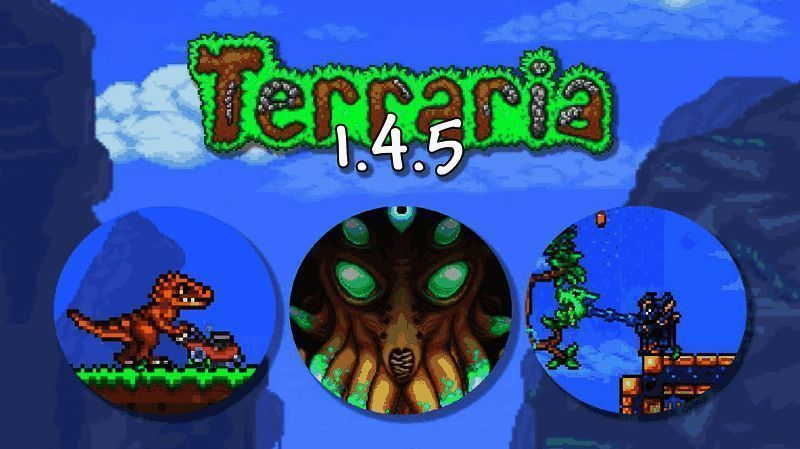 《泰拉瑞亚》1.4.5版本开发进度公告截图，显示团队正在做最后调整