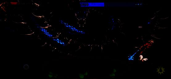 最终形态BOSS释放全屏毒雾，角色使用冲刺技能紧急躲避