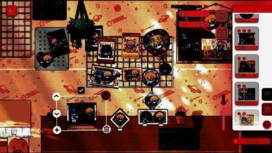 玩家与同担们在漫展结束后合影，背景是夕阳下的展馆，画面温馨感人，象征友情与梦想的交汇