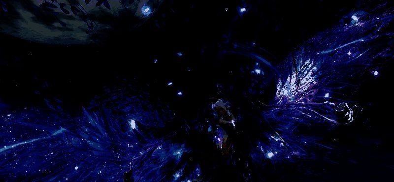 两名玩家角色并肩而立，背景为璀璨星空与古城轮廓，象征友情与陪伴