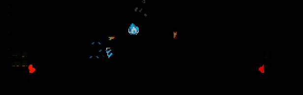 巨型Boss在神庙核心区域发起猛烈攻击，画面充满冲击力，主角正在闪避致命一击