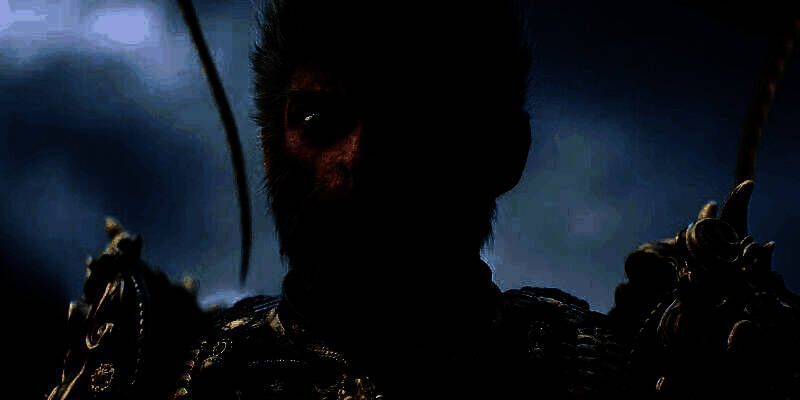 游戏内精美场景展示，包括古刹、山林、石像与迷雾环境，体现浓厚中国风美术风格