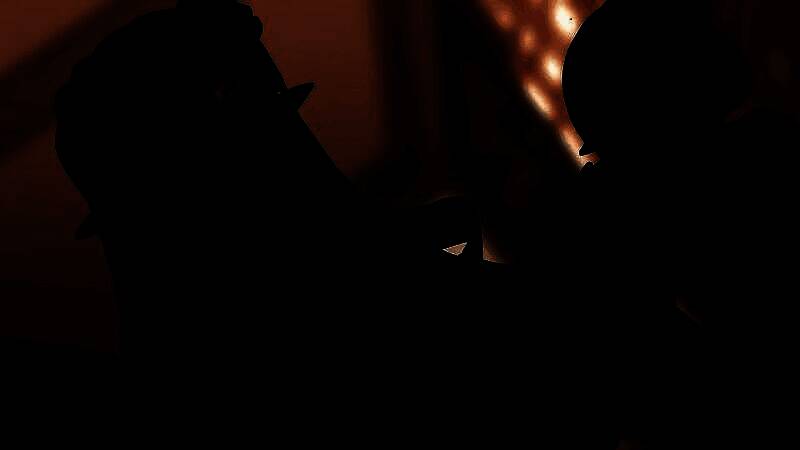 战斗画面截图，主角跃起发动技能，周围敌人被击退，技能特效以像素粒子呈现，动感十足