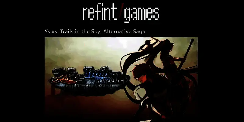 Steam商店页面截图，显示《伊苏VS空之轨迹》游戏封面、价格与功能标签