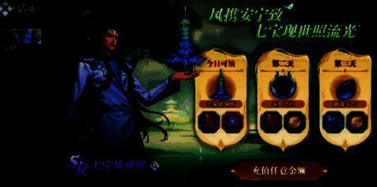 游戏商城中的限时直购礼包界面，展示不同价位礼包的奖励构成