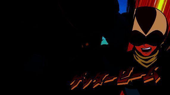 孔巴特拉V驾驶员葵豹马在沙漠战场中驾驶机甲疾驰