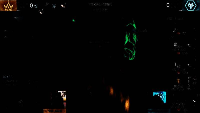 MRC_XiaoD操控调酒师在板区边缘预判闪现，完成关键拉扯