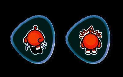 蛋仔使用‘耍滑板’和‘沉睡的名侦探’动作的动态展示图