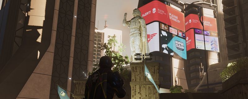 《绝地潜兵2》游戏界面展示任务地图与据点分布，标注了多个可清理的支线目标位置