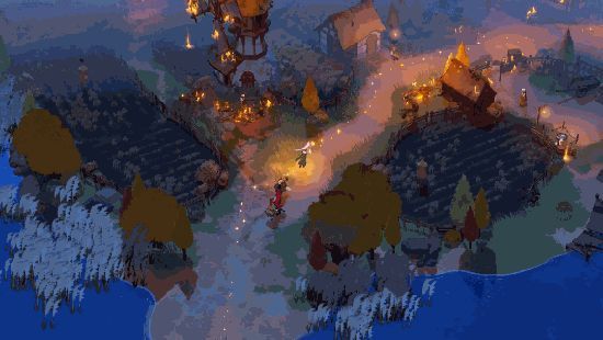 玩家在大地图中自由移动，点击场景触发互动事件，画面流畅，操作直观