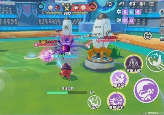 ‘赤炼无明’大招特效，红色锁链缠绕敌人并造成持续伤害