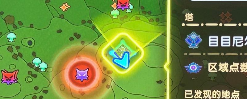 《幻想生活i》游戏界面展示大陆等级提升后的地图变化，植被更茂密，怪物外形更稀有