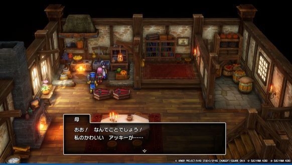 母亲NPC双手抱头，满脸泪水，表情极度悲伤