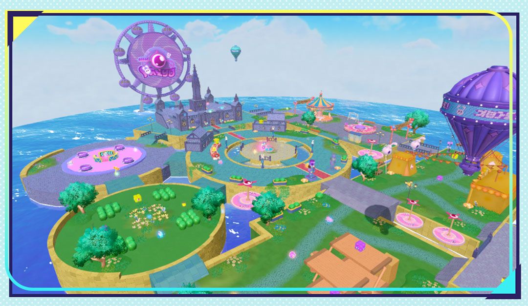 玩家使用突袭木马撞击对手，木马高速冲出，前方蛋仔被撞飞至空中