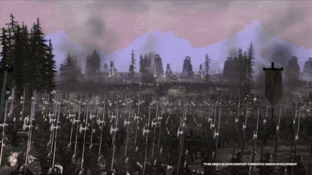 城市繁荣发展过程的延时动画，从村庄逐步扩建为拥有城墙与宫殿的大型都市