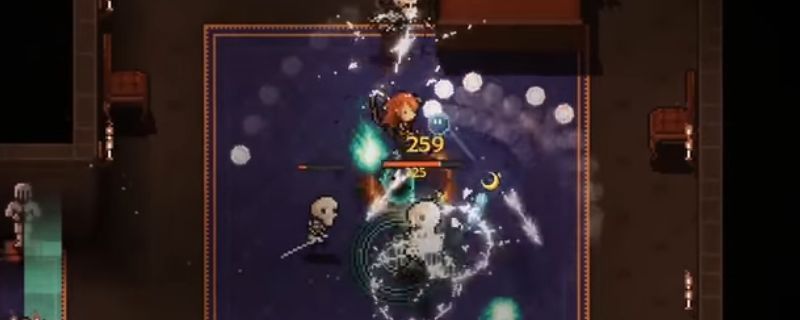 The Slormancer游戏中灵魂圣殿奥义界面展示，包含多种奥义图标与属性数值列表