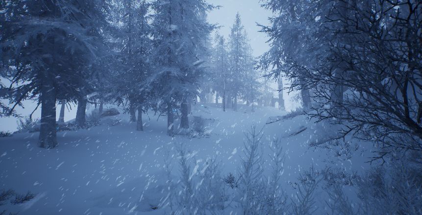 玩家在风暴天气中与巨型怪物激烈交战，闪电划破天际，地面泥泞反光，场景极具张力