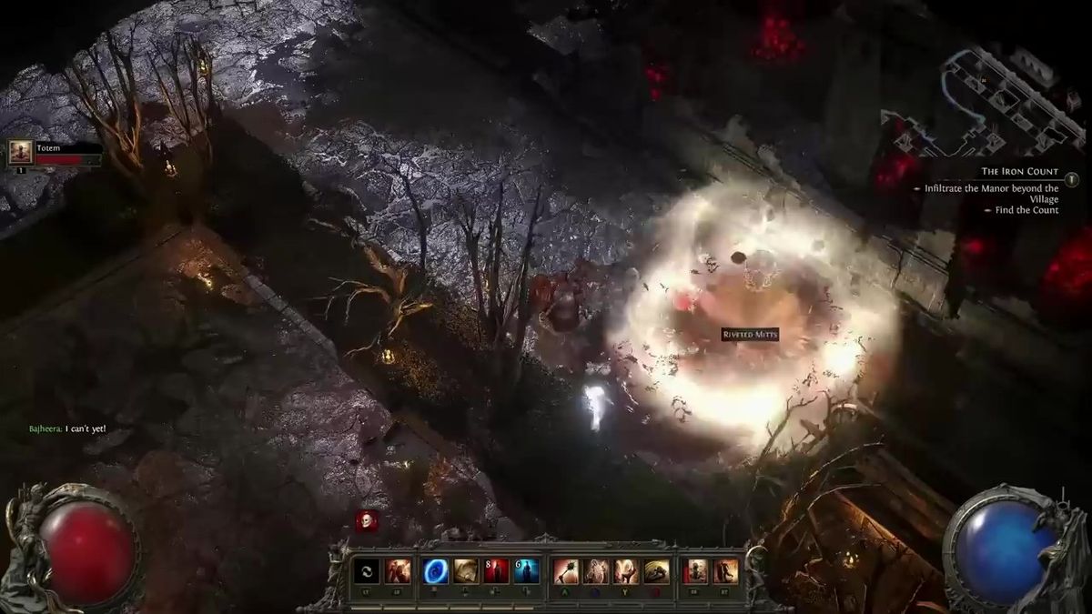 角色穿戴重型铠甲，手持盾牌格挡攻击，战斗姿态沉稳